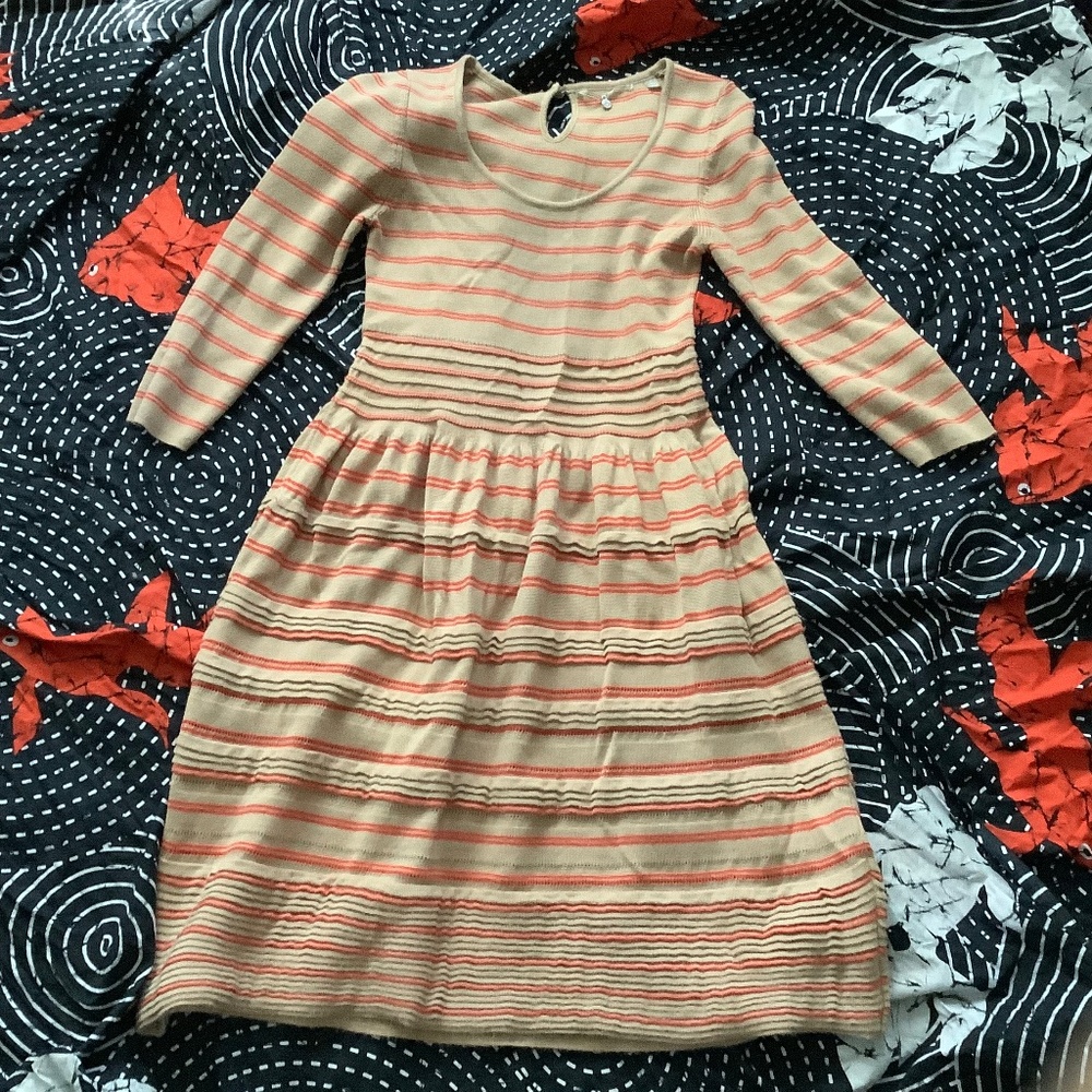 ANTHRO merino sweater dress